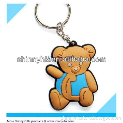 Bear Shape crystal keychain